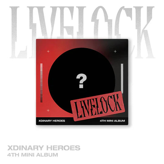 Xdinary Heroes - 4th Mini Album Livelock (Digipack Ver.)