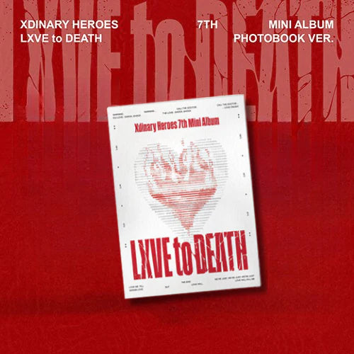 Xdinary Heroes - LXVE to DEATH [7th Mini Album - Photobook Ver.]