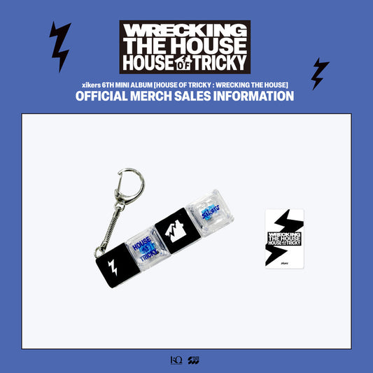 [PRE-ORDER] xikers - [HOUSE OF TRICKY : WRECKING THE HOUSE] Pop-Up MD Keycap Keyring
