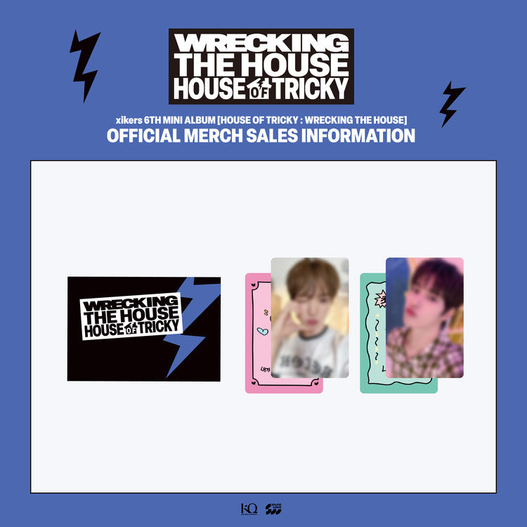 [PRE-ORDER] xikers - [HOUSE OF TRICKY : WRECKING THE HOUSE] Pop-Up MD Lucky Charm Trading Card