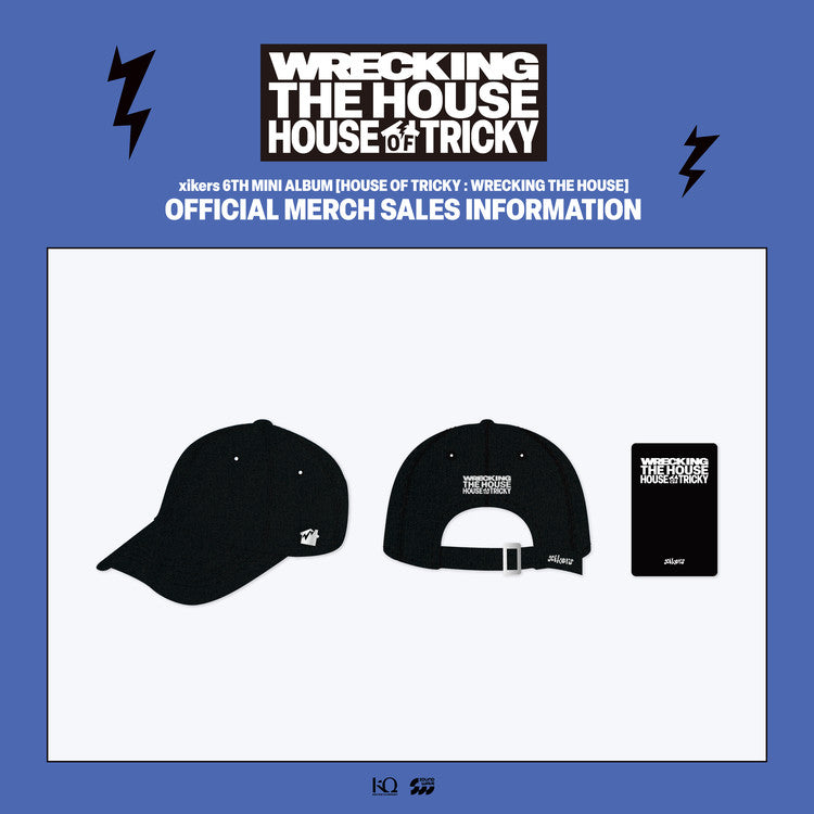[PRE-ORDER] xikers - [HOUSE OF TRICKY : WRECKING THE HOUSE] Pop-Up MD Ball Cap