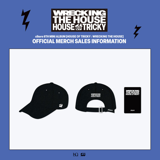 [PRE-ORDER] xikers - [HOUSE OF TRICKY : WRECKING THE HOUSE] Pop-Up MD Ball Cap