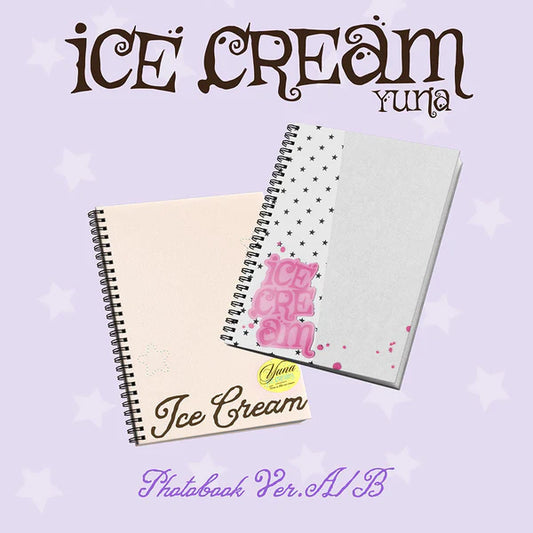 YUNA (ITZY) - Ice Cream [1st Mini Album - Photobook Ver.] with POB option