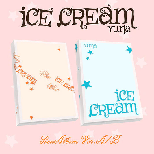 YUNA (ITZY) - Ice Cream [1st Mini Album - POCA Ver.] with POB option