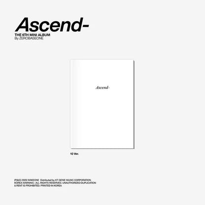 ZEROBASEONE - Ascend- [6th Mini Album - Photobook Ver.] with POB option