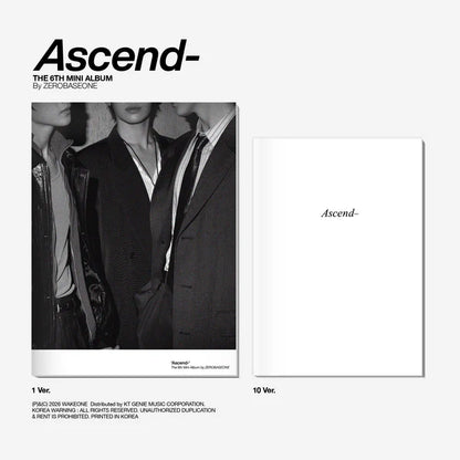ZEROBASEONE - Ascend- [6th Mini Album - Photobook Ver.] with POB option