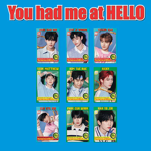 [RESTOCK] ZEROBASEONE - You had me at HELLO [3rd Mini Album - ZEROSE POCA Ver.] with POB