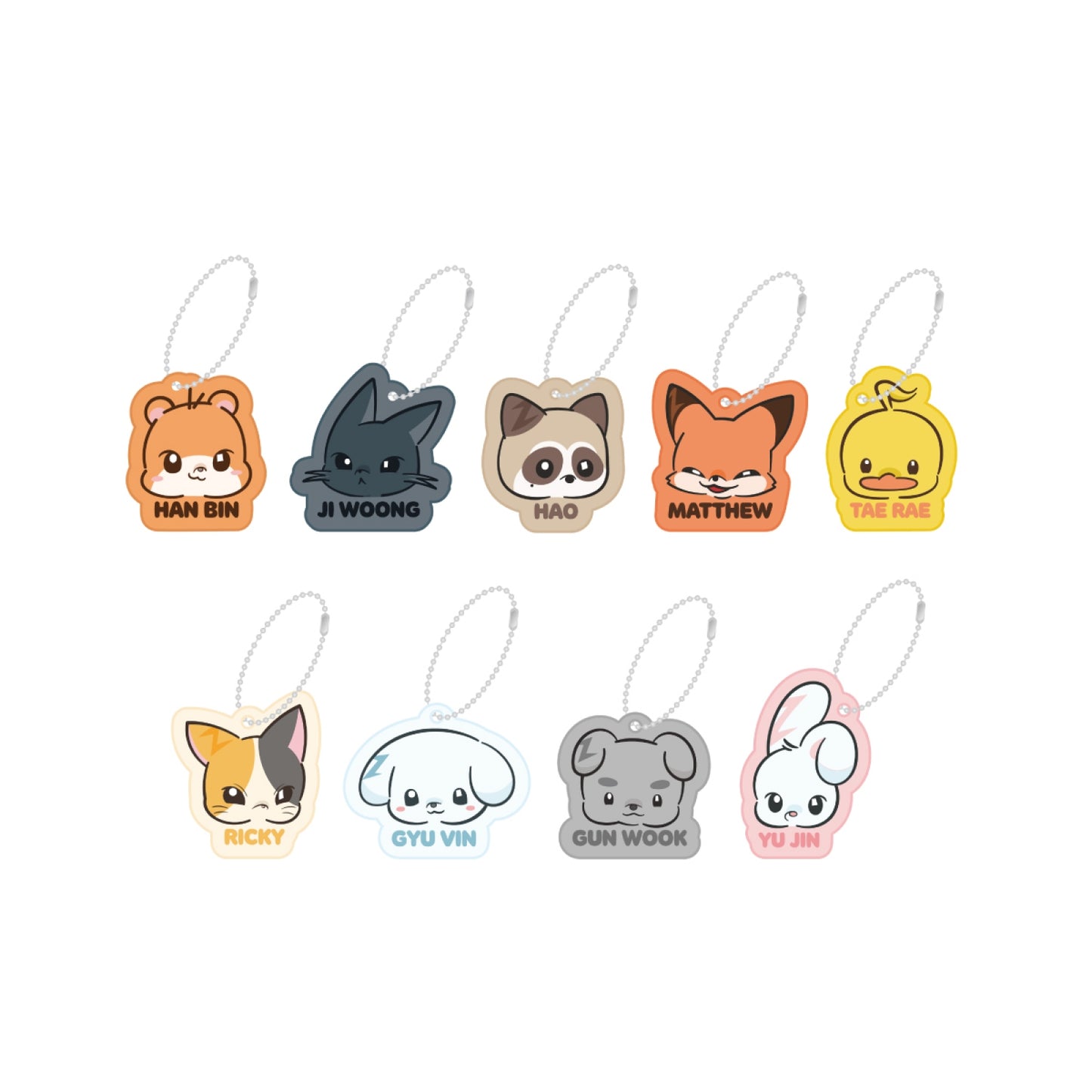 ZEROBASEONE - RANDOM SOFT KEYRING 2024 TIMELESS WORLD