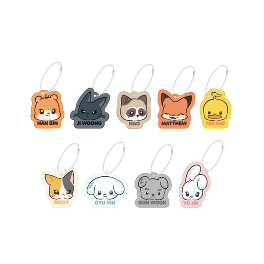 ZEROBASEONE - RANDOM SOFT KEYRING 2024 TIMELESS WORLD